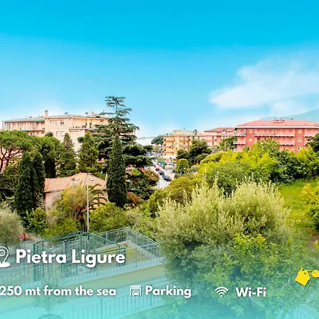 250 Metri Dal Mare E Box Relax E Tranquillita Apartment Pietra Ligure Exterior photo